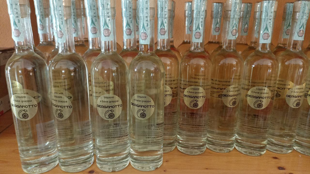 Bergamotto – Liquore a base grappa