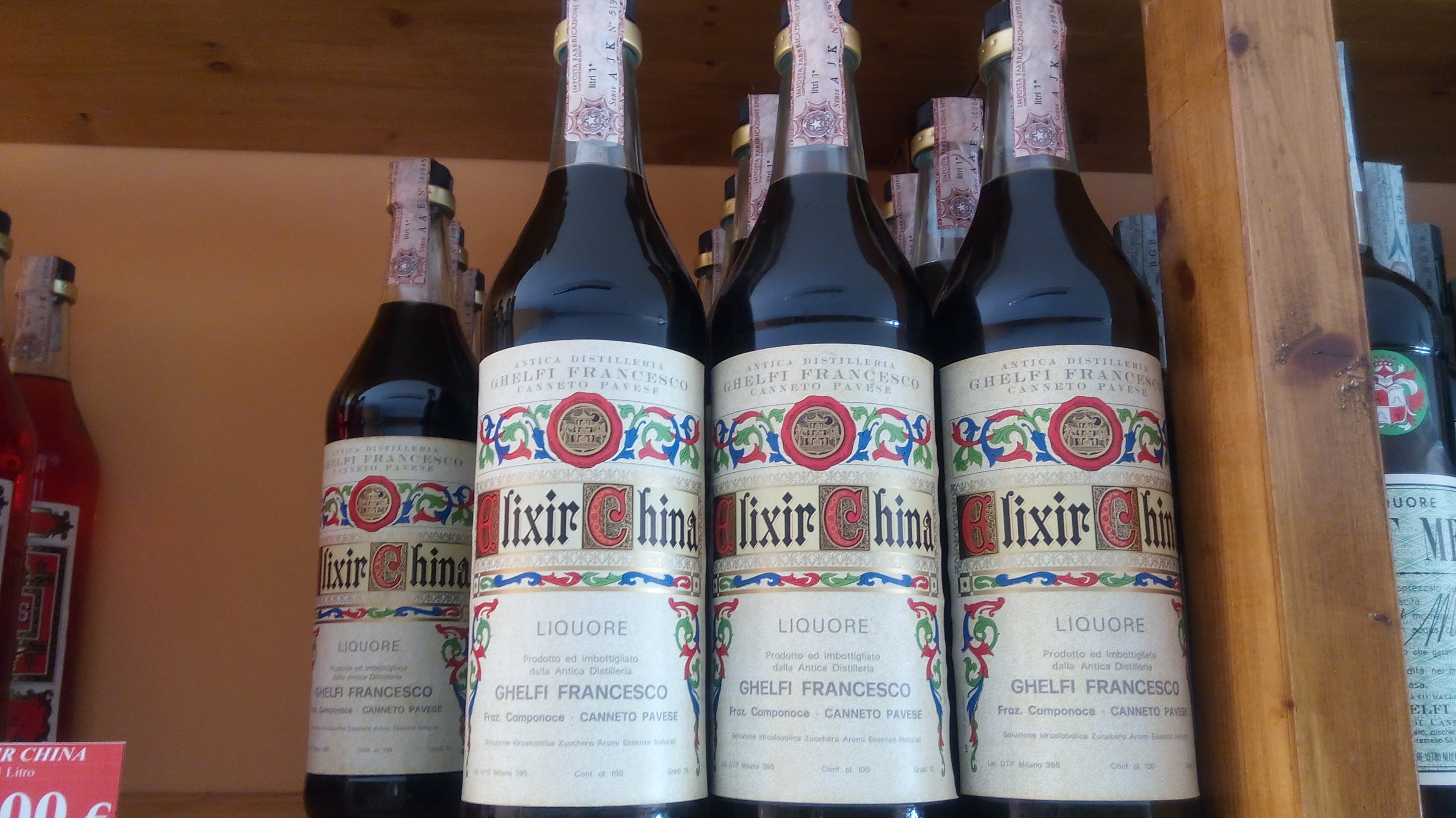 Elisir China Liquore