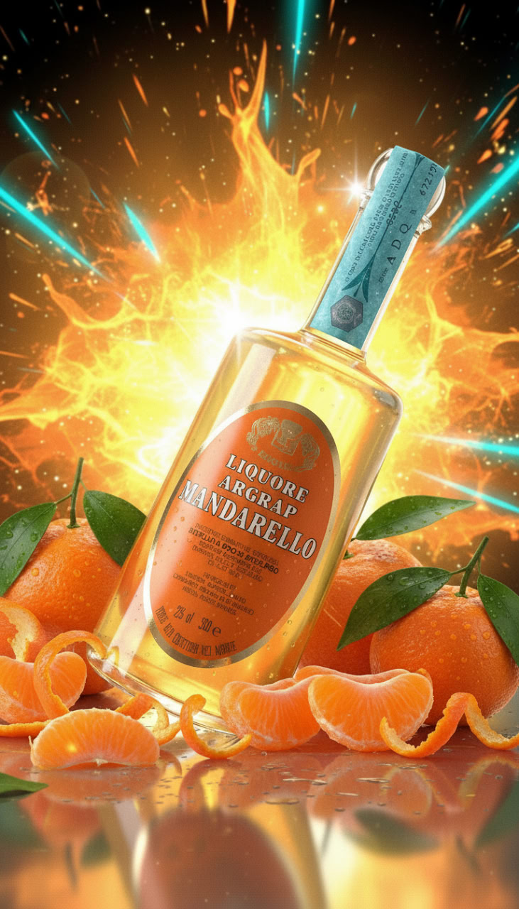 Mandarello - Liquore base grappa