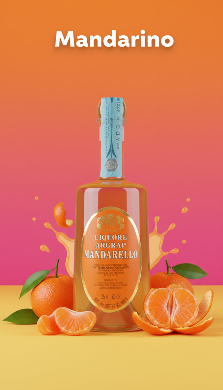 Mandarello - Liquore base grappa