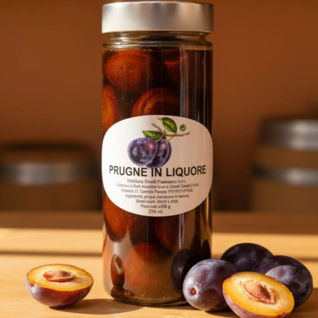 Prugne in liquore