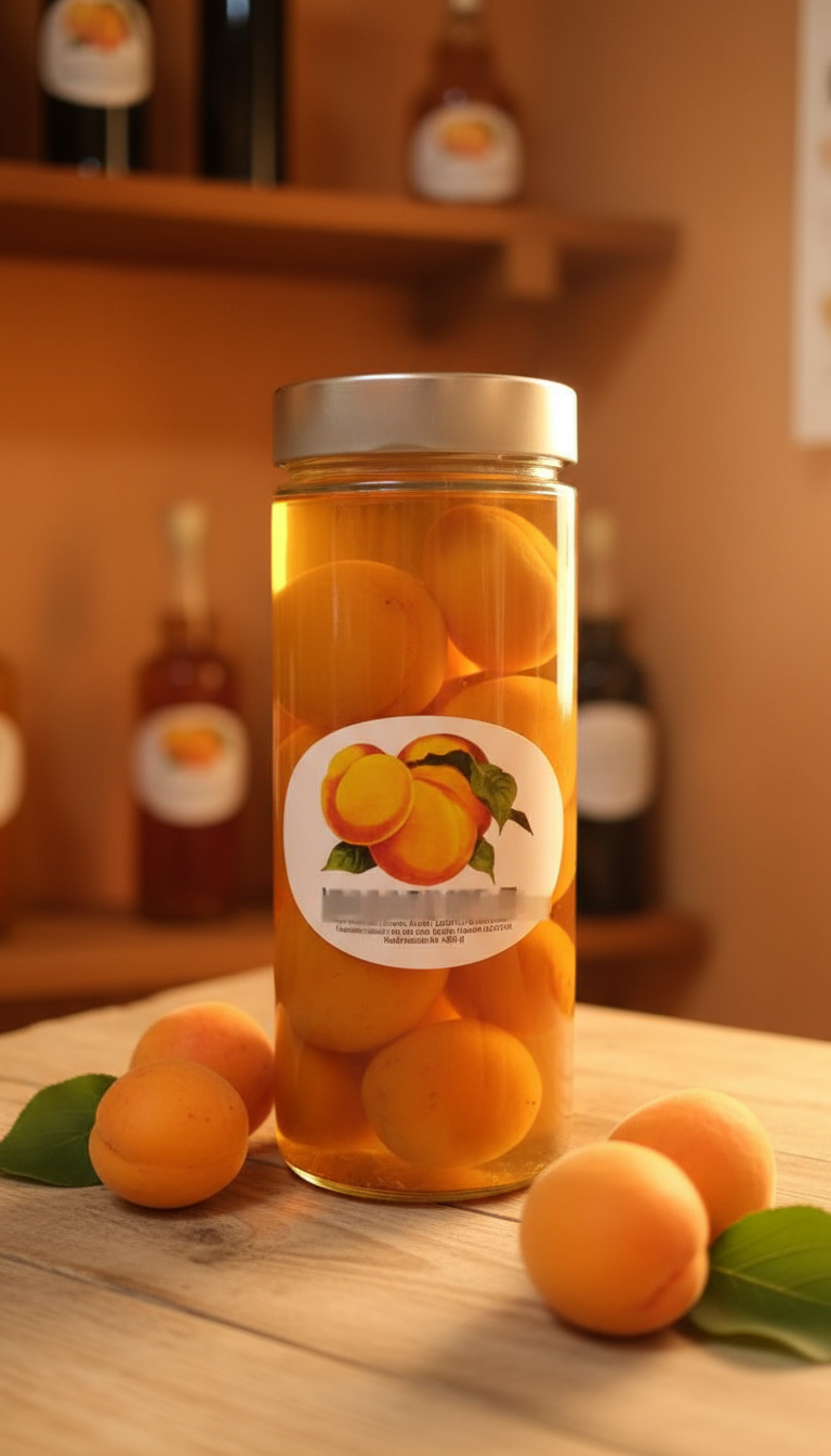 Albicocche in liquore